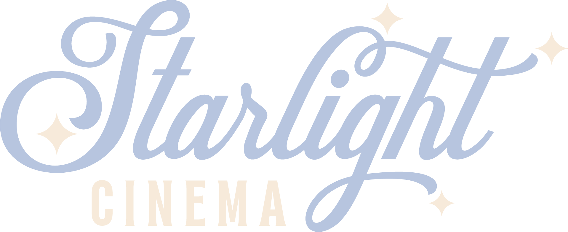Sc Logo Full Logo A Starlight Cinema Light Blue And Cream Rgb Lge